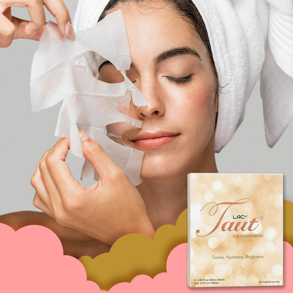 TAUT glowing skin after use indicating refreshed, hydrated complexion