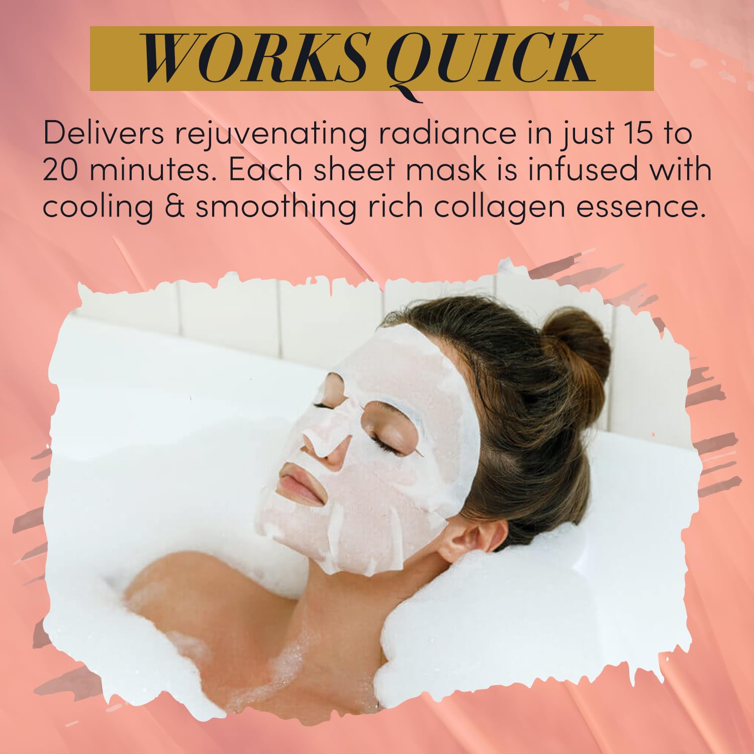 TAUT vitamin C and collagen peptides support elasticity and radiance