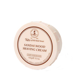 Taylor of Old Bond Street sandalwood cream in pack for everyday grooming