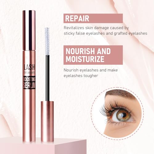 Tbexem Daislashes serum ingredients scene featuring plant extracts and proteins