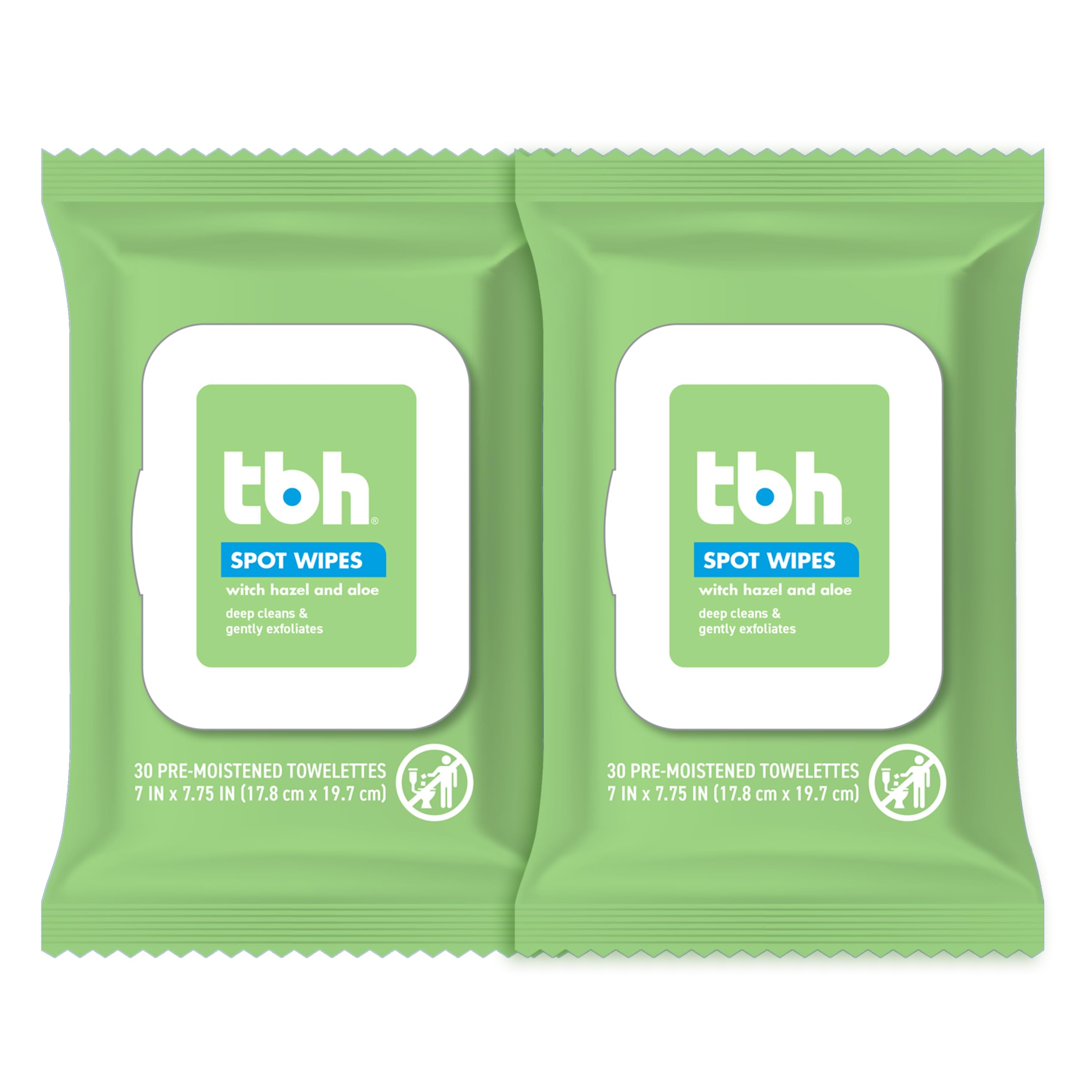 TBH Kids Spot Face Wipes pack front showing the product for easy daily care