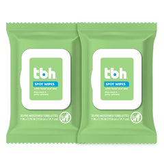 TBH Kids Spot Face Wipes pack front showing the product for easy daily care