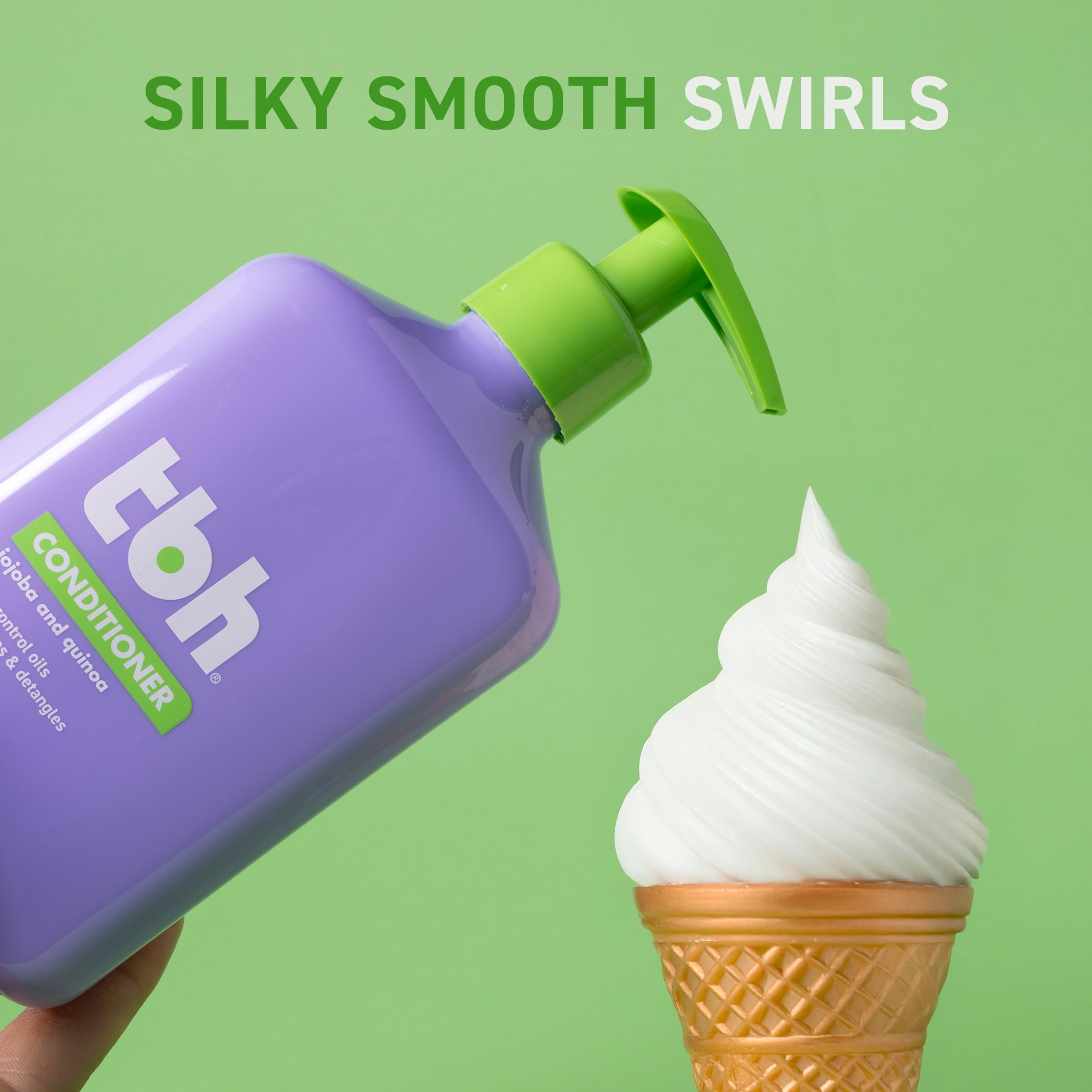 TBH Kids & Teen beachy fragrance illustration suggesting refreshing scent during wash