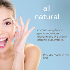 tbotanicals cucumber extract glycerite texture swirl suitable for creams and serums.