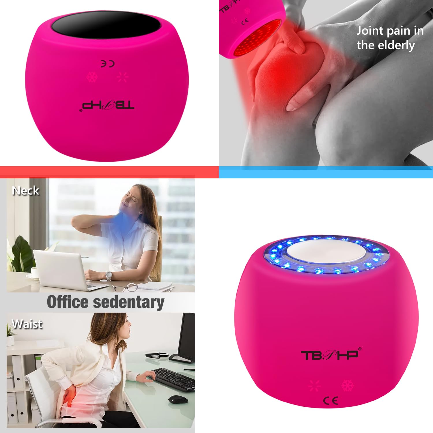 TBPHP travel-ready compact massager for daily skincare routines