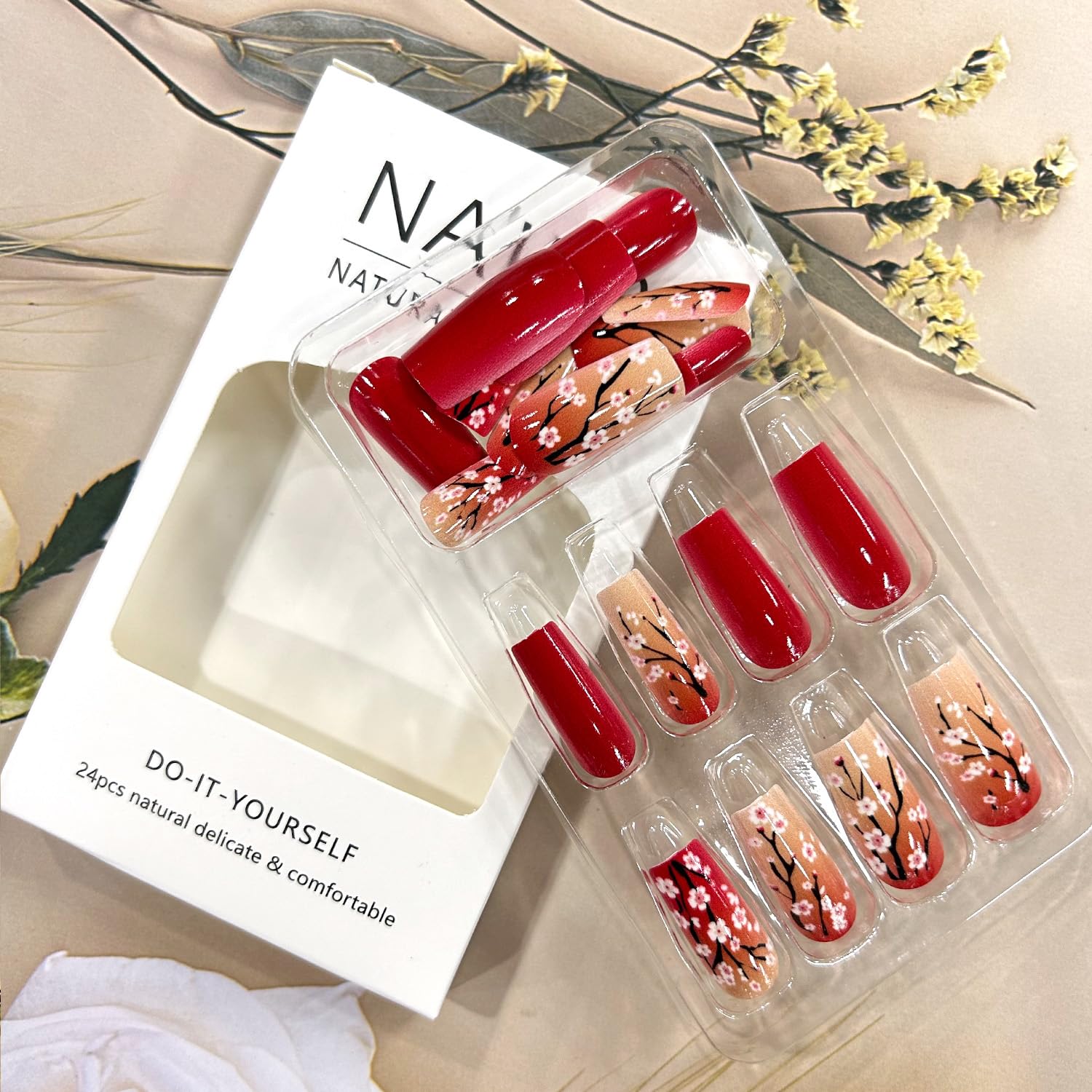 TBRZTR ABS Acrylic Nails Glossy Finish for durable daily wear.
