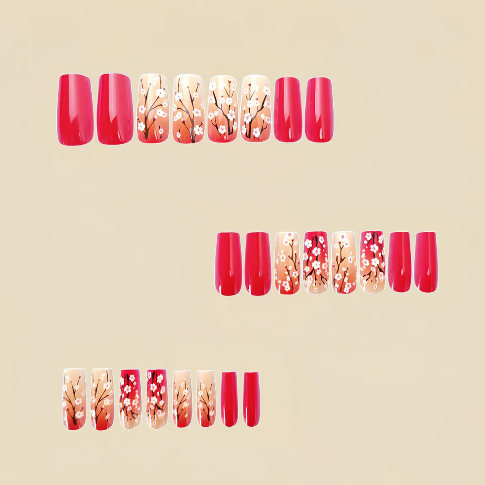 TBRZTR Flower Press Nails Spring Floral Design for vibrant seasonal looks.