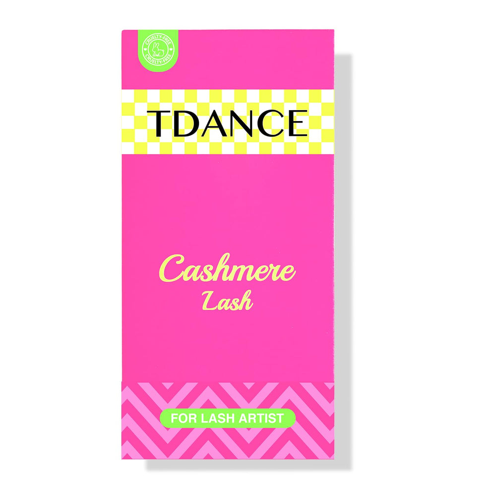 TDANCE cashmere lashes 0.03mm D curl for lasting curl and volume