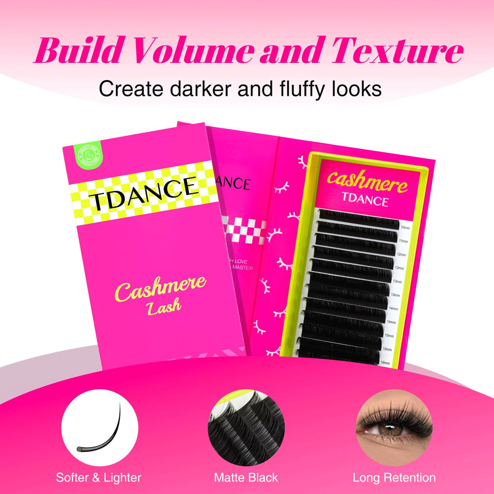 TDANCE 12-row tray supports precise lash selection