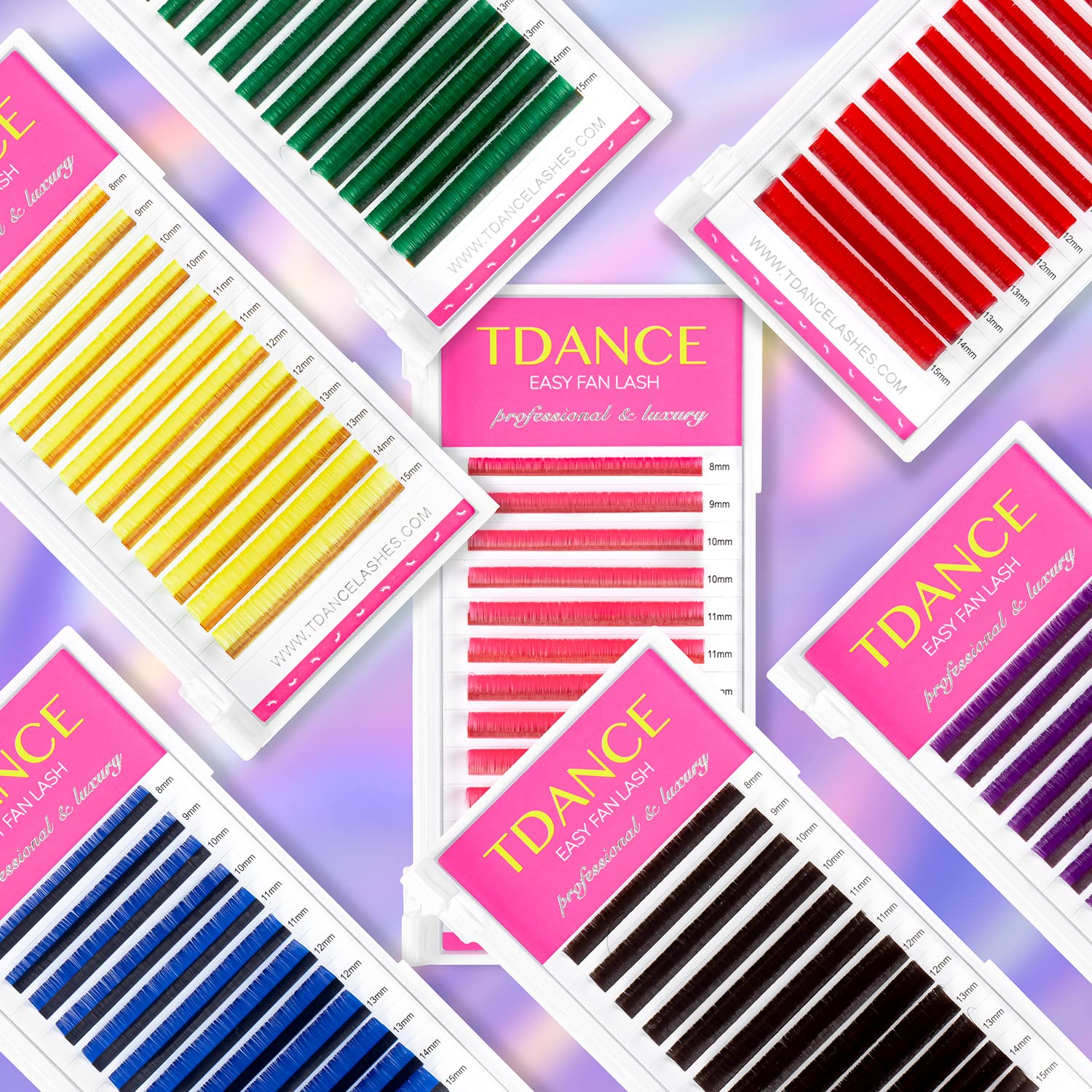 TDANCE Quick fan effect demonstrating instant fan formation and curl