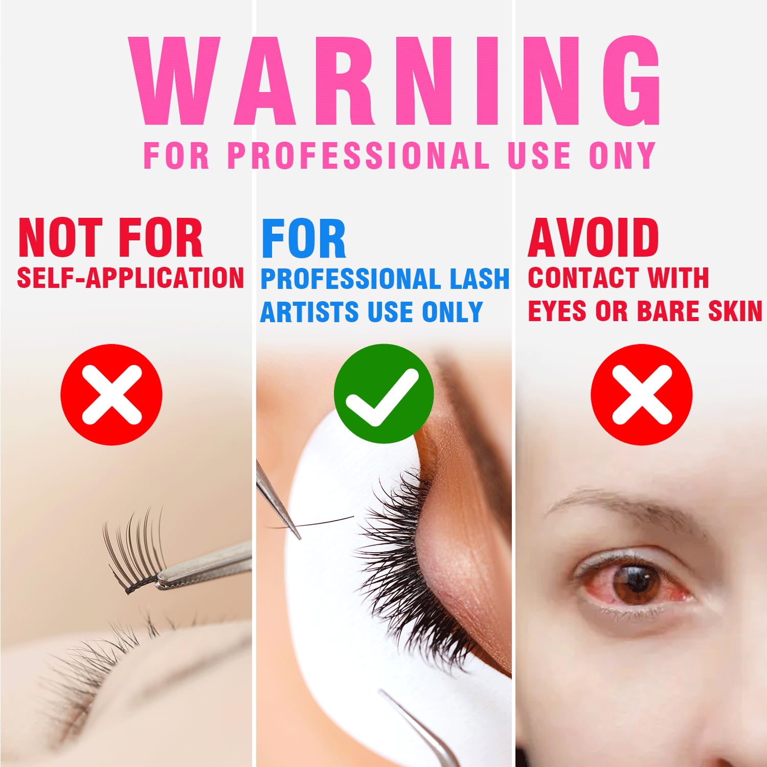TDANCE Lash Primer bond-boost to enhance adhesion during extensions.