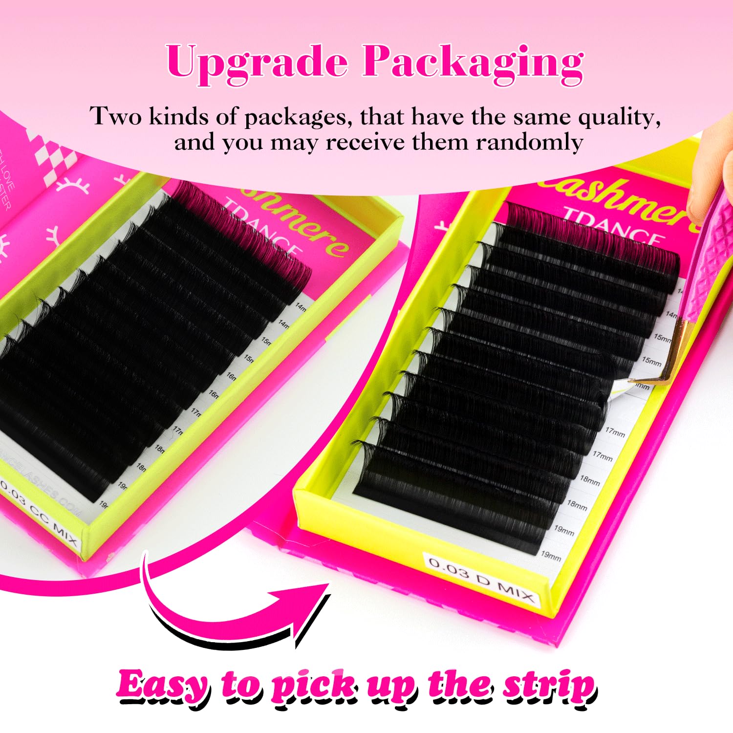 TDANCE lashes 11mm single length for tailored eyelash styling