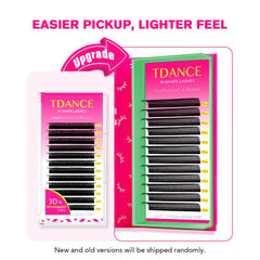 TDANCE Matte black L lashes offer bold, lasting drama