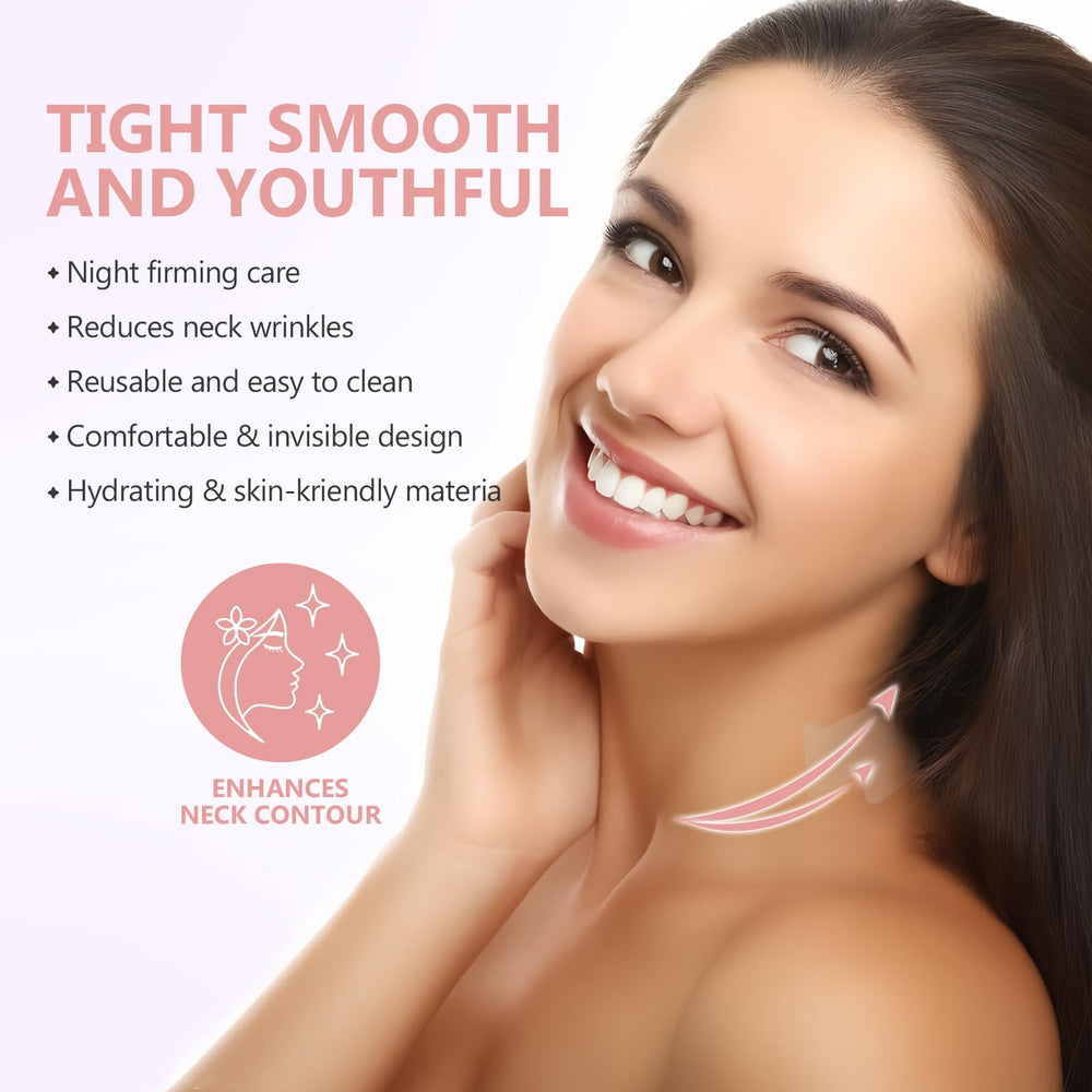 TDZLDM neck lift tape under makeup blends invisibly for natural look