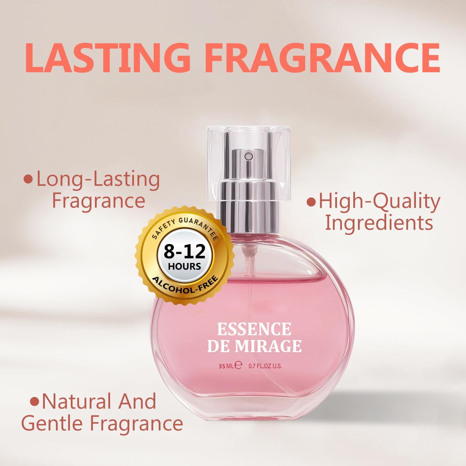 TDZLDM Pheromone Perfume bottle near pulse points for lasting scent.