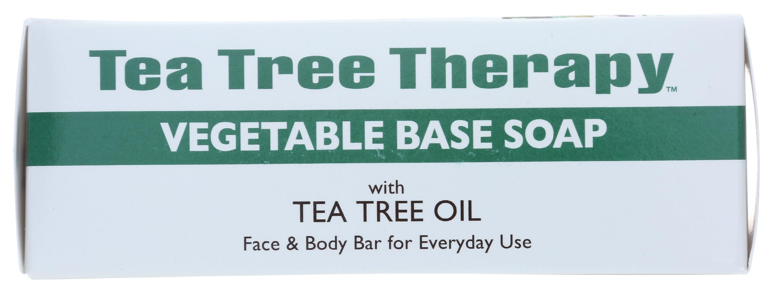 Tea Tree Therapy Vegetable Base Soap with visible cleansing bubbles