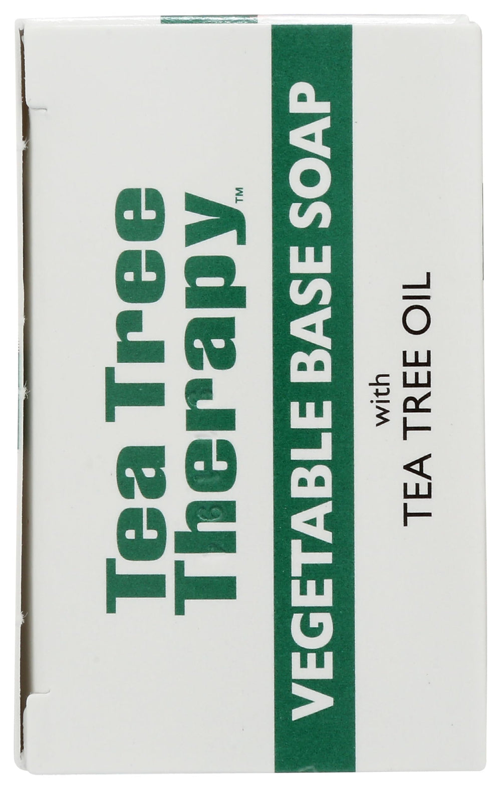 Tea Tree Therapy Vegetable Base Soap on sink ready for daily cleanse