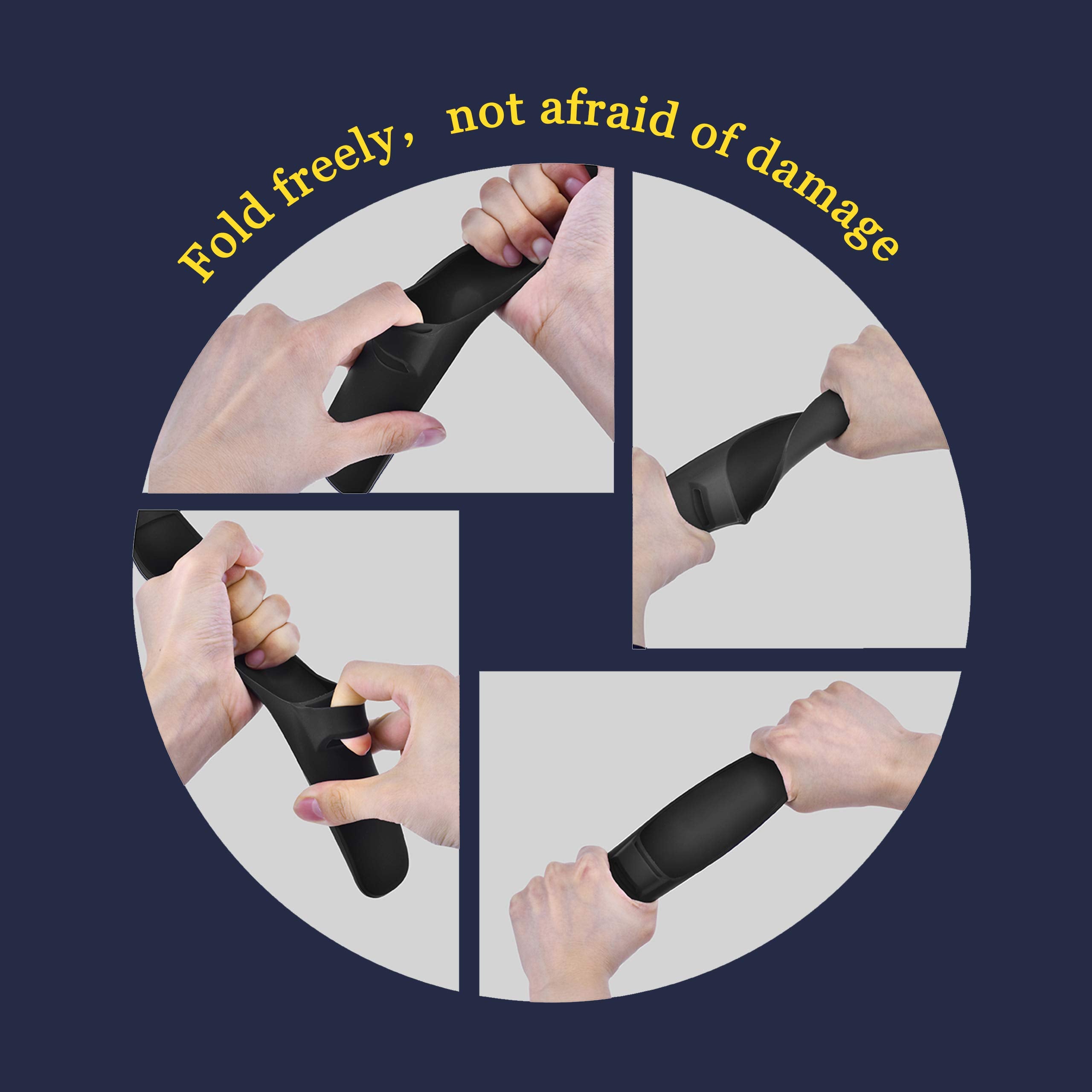 Soft silicone protection from TeaiEei guards razors against bumps