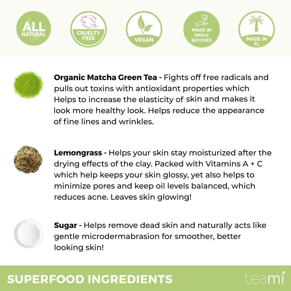 Teami lemongrass-aroma-face-scrub captures a refreshing spa-like scent during cleansing.