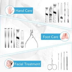 Teamkio stainless steel grooming tools gleam with durable, long-lasting quality.