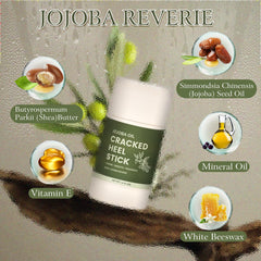 TEAWOO jojoba oil repair stick close-up for deep moisturization