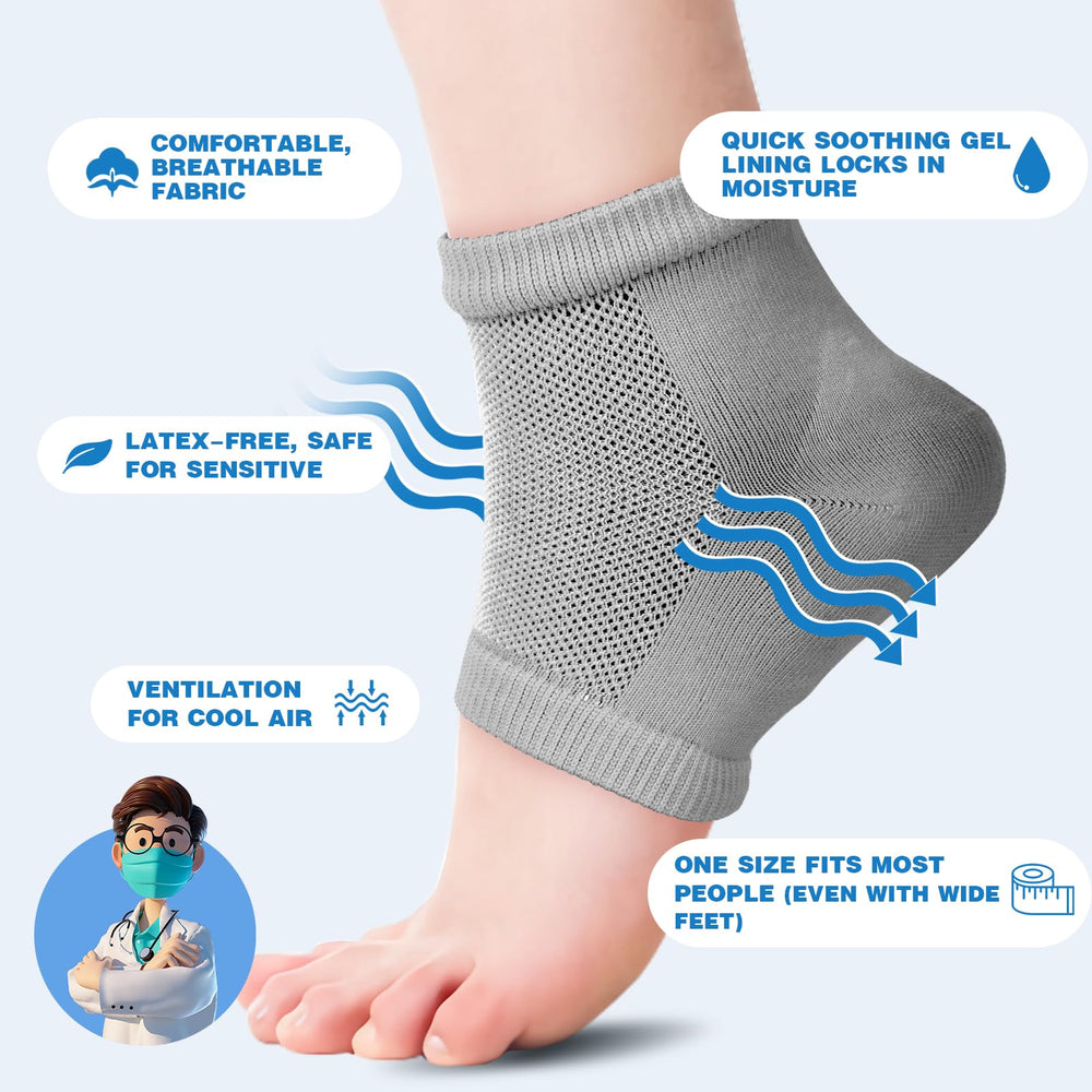 TEAWOO after-use soft feet with hydrated appearance and shine.