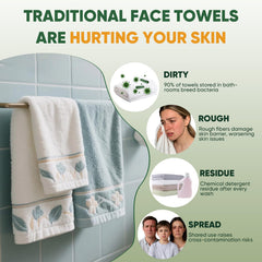 TEAWOO viscose material delivers a gentle touch suitable for sensitive skin.