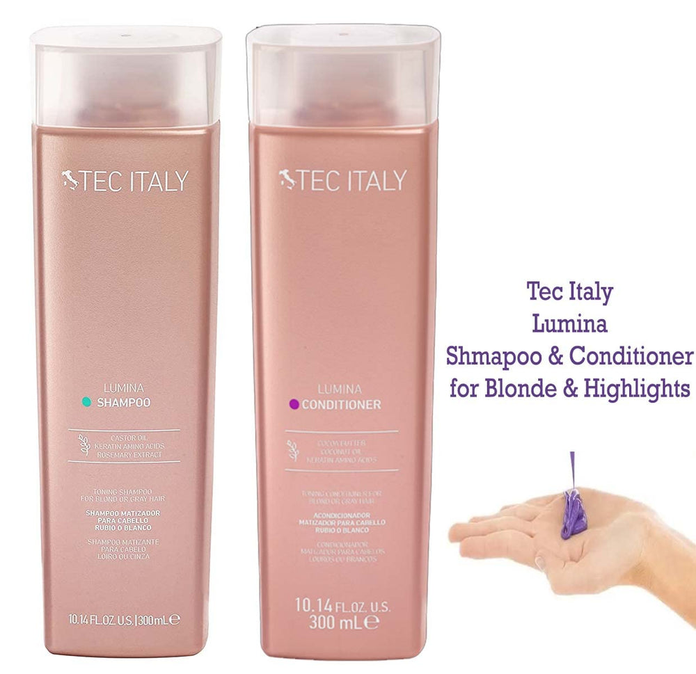 Tec Lumina Conditioner 300ml bottle nourishes and enhances softness