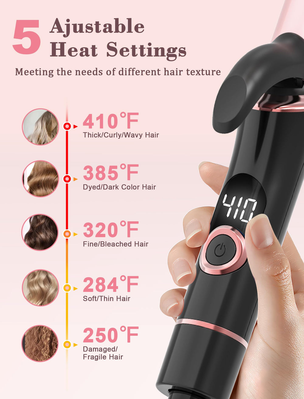 TECSIX dual voltage travel iron suitable for global styling