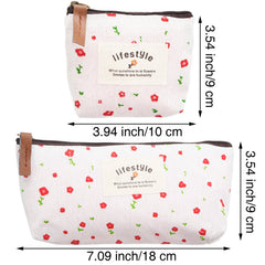 TecUnite large pencil case closed highlights vintage zipper design.