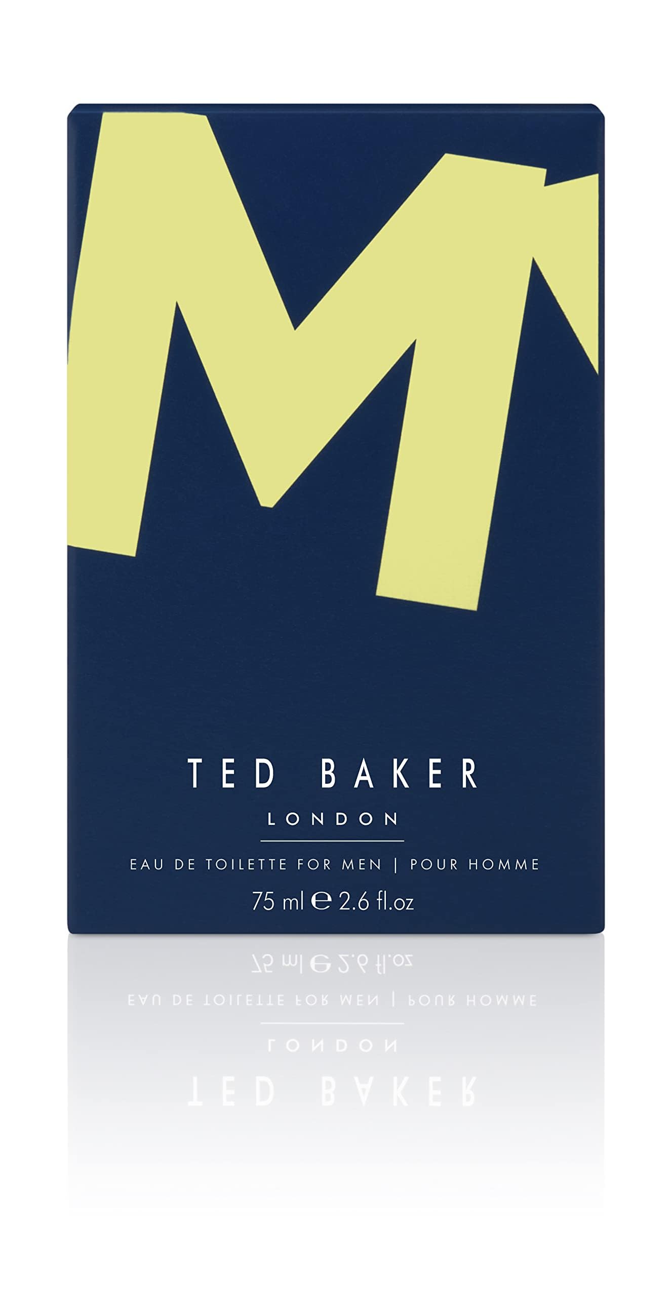 Ted Baker M EDT duo pack label closeup, refined branding details