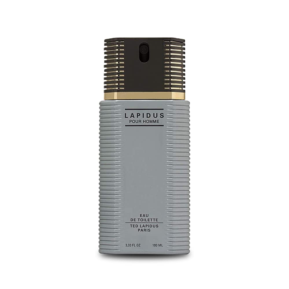 Ted Lapidus Lapidus EDT packaging side view with elegant, gift-ready presentation.