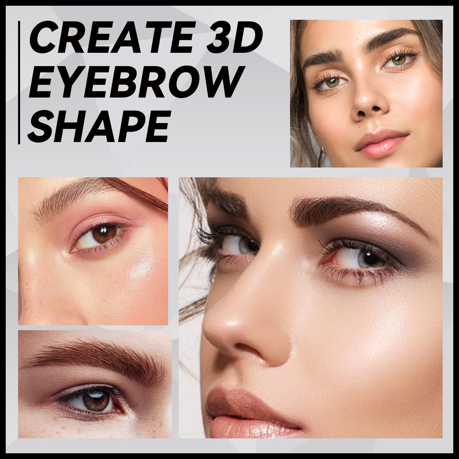 Teenanseen Eyebrow Gel gentle formula cares for brows.