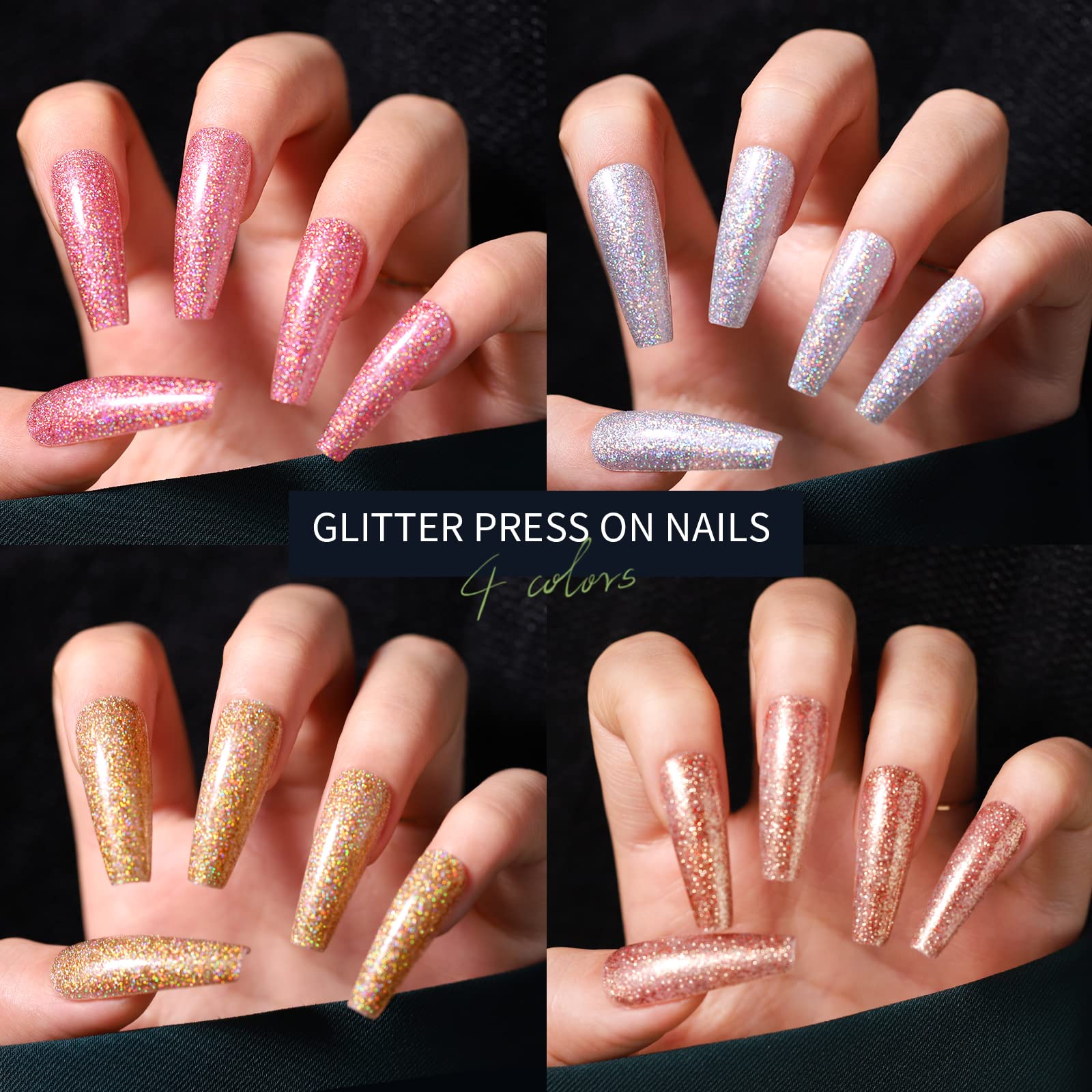 Teenitor 12-color nail designs swatch demonstrating variety