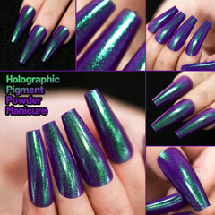 Teenitor 12-sizes coffin nails showing precise fit for various nail beds