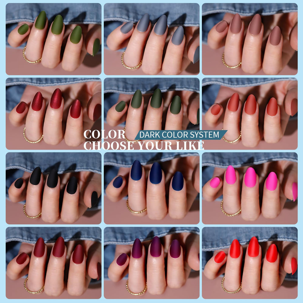 Teenitor 12 sizes nails grid demonstrates varied fit for all nail beds