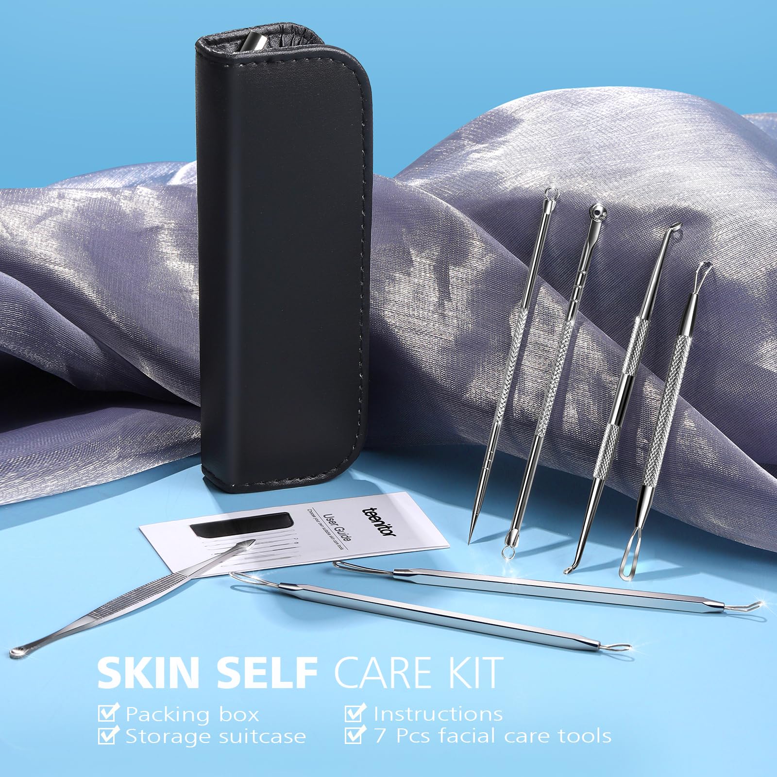 Teenitor comedone extractor designed for safe pore cleansing.