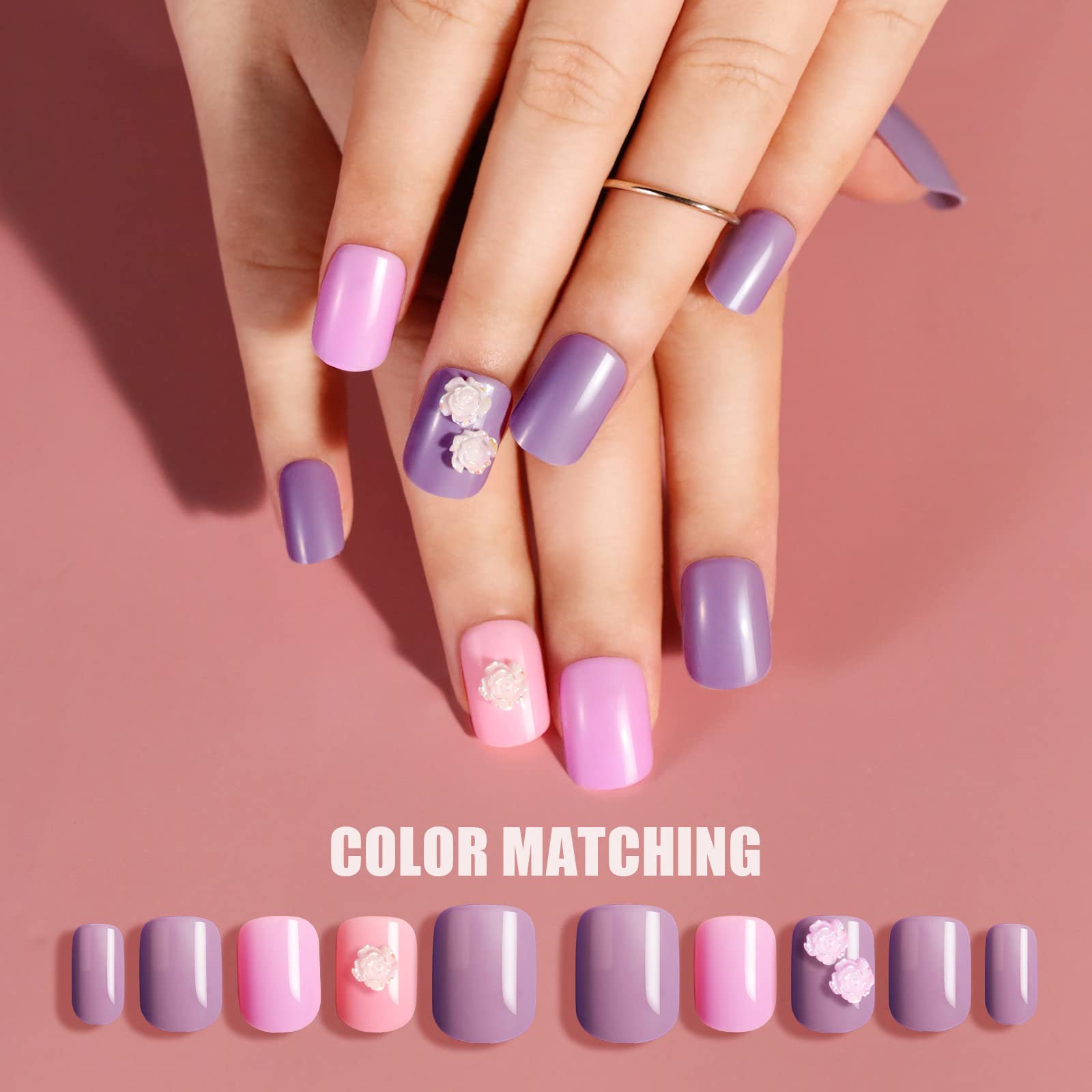Teenitor wooden double-sided cuticle sticks prep nails and push back cuticles.