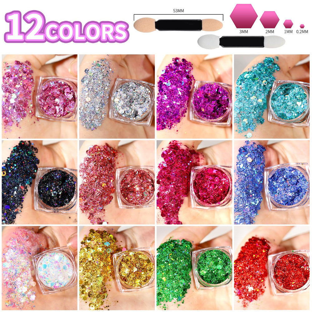 Teenitor face glitter gel with easy application creates a quick, radiant look for parties