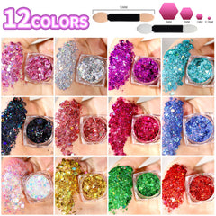 Teenitor face glitter gel with easy application creates a quick, radiant look for parties