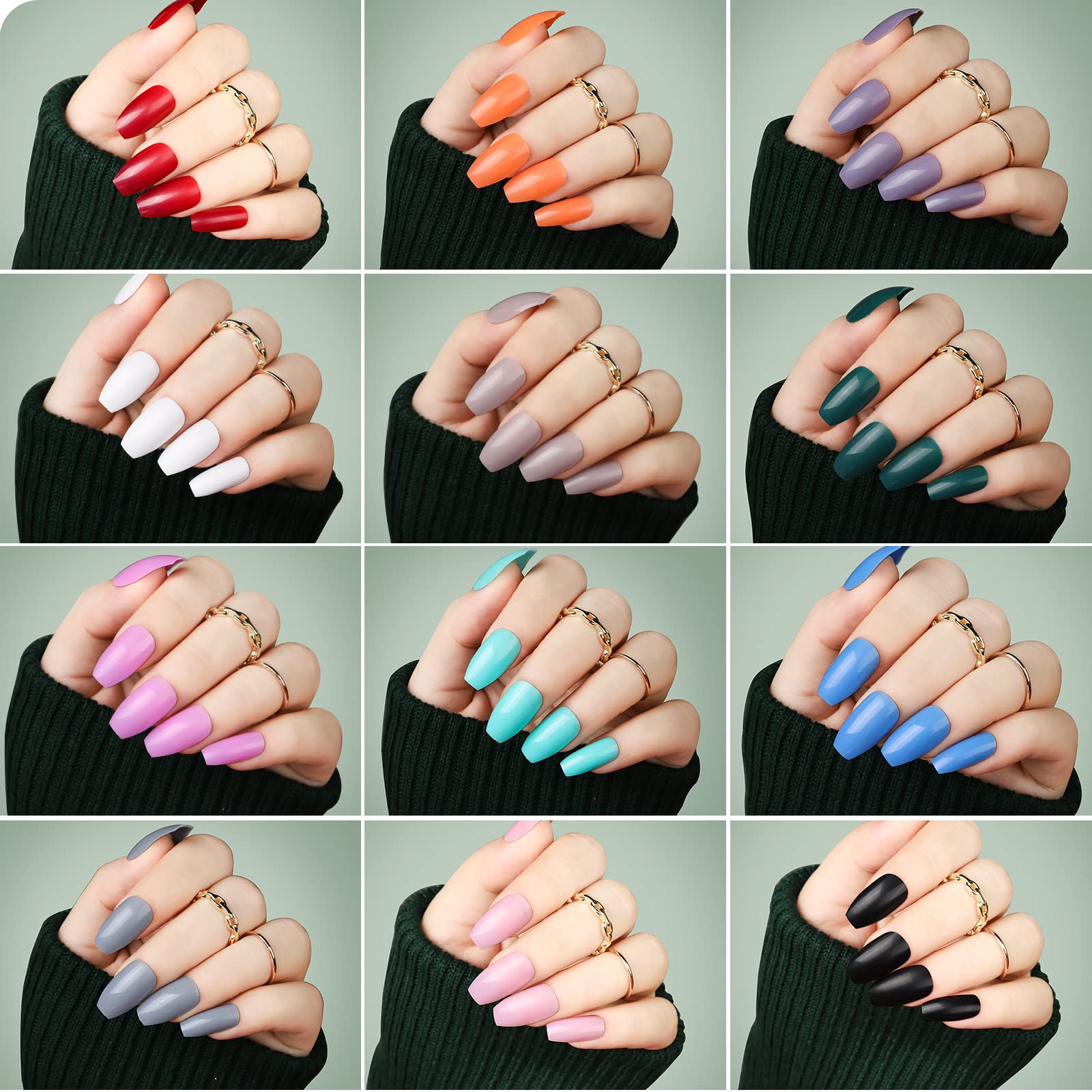 Teenitor rhinestones sheets offer subtle decor options for nails.