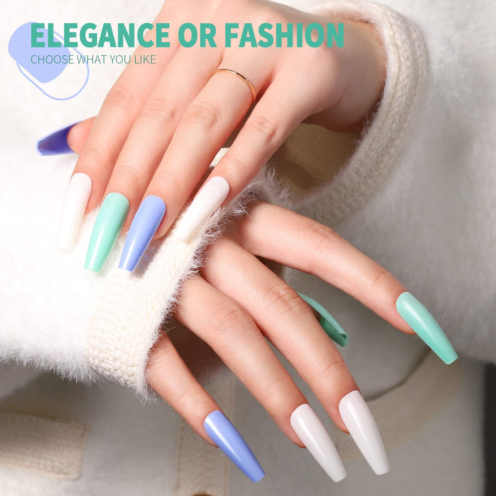Teenitor French design nails collection for elegant tips
