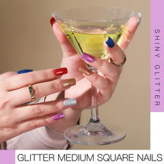Teenitor French tip nails in nude-pink offer elegant understated style.