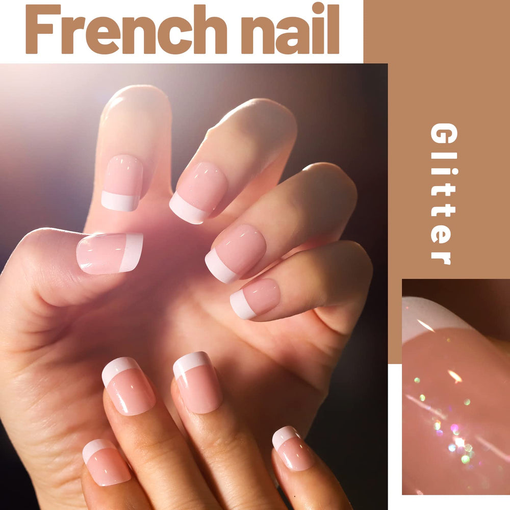 Teenitor glitter nails artistry adds sparkle for party-ready looks.