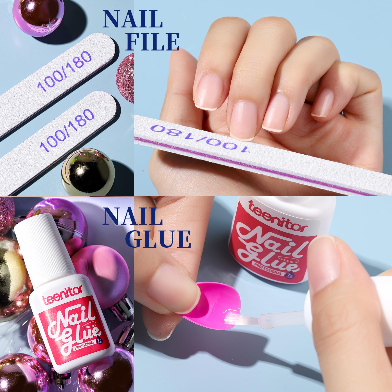 Teenitor matte almond nails ready to wear for versatile daily looks