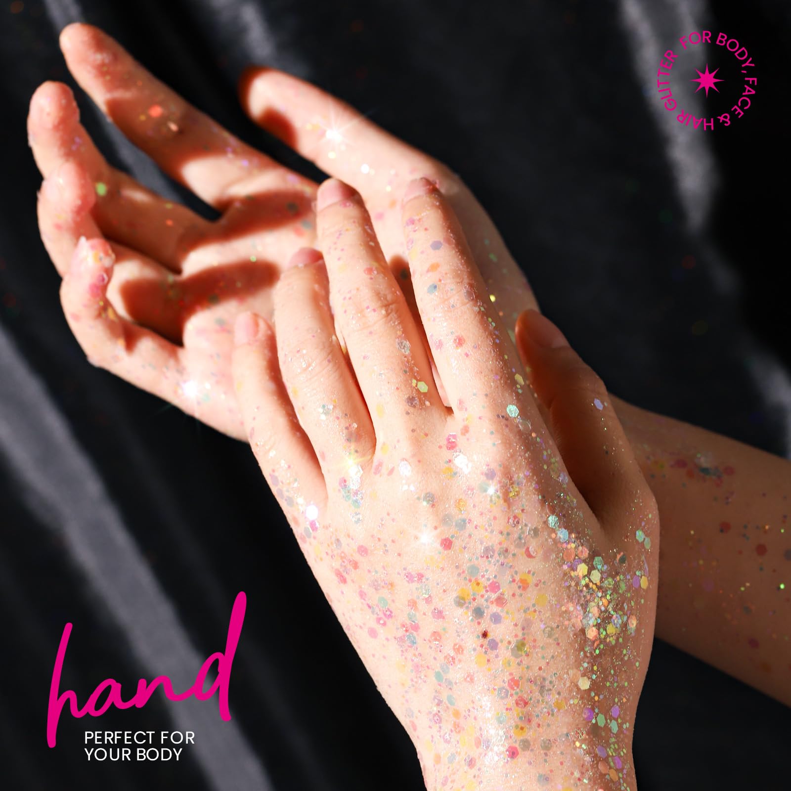 Teenitor mermaid glitter kids' gel with iridescent color for playful outfits.