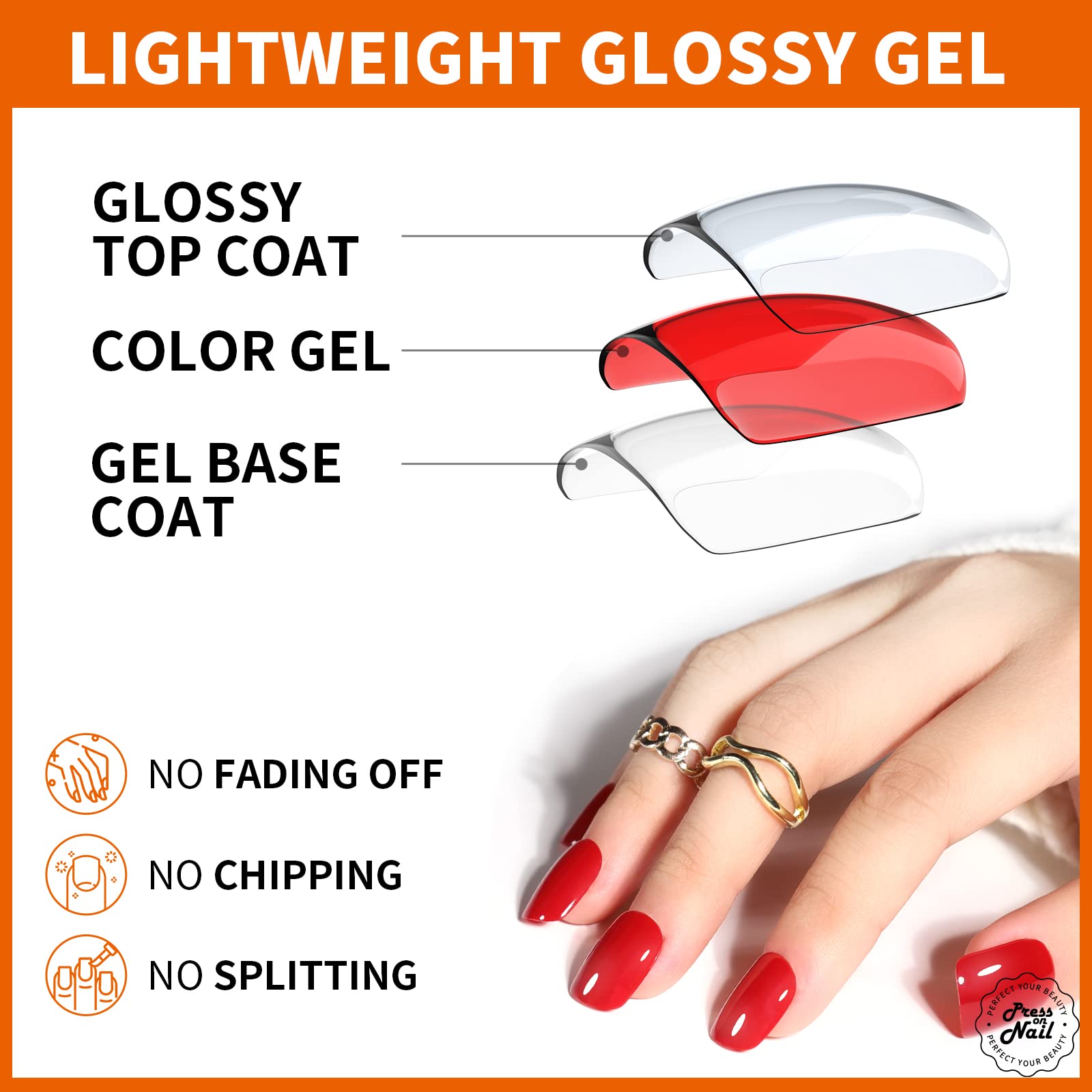 Teenitor nail glue with brush included for precise application