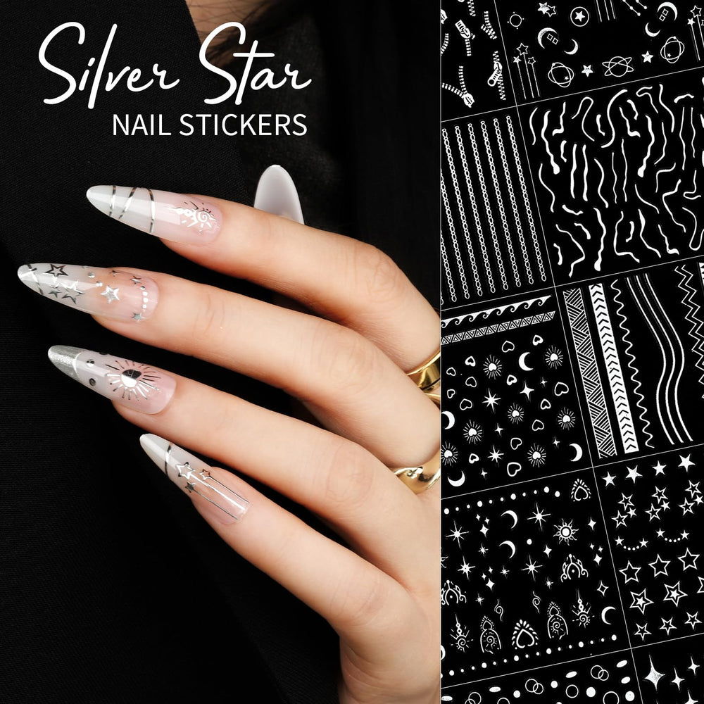 Teenitor nail stickers holiday design add seasonal flair to nails