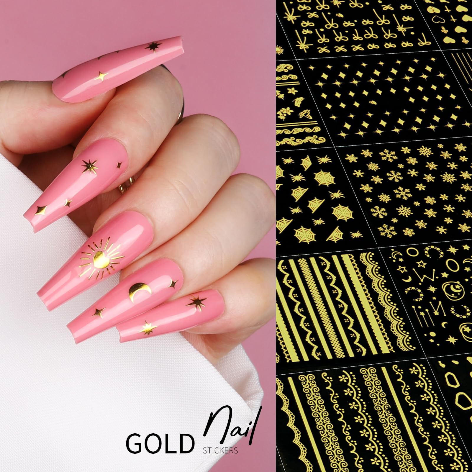 Seasonal Teenitor designs for spring, summer, fall, and winter nails.