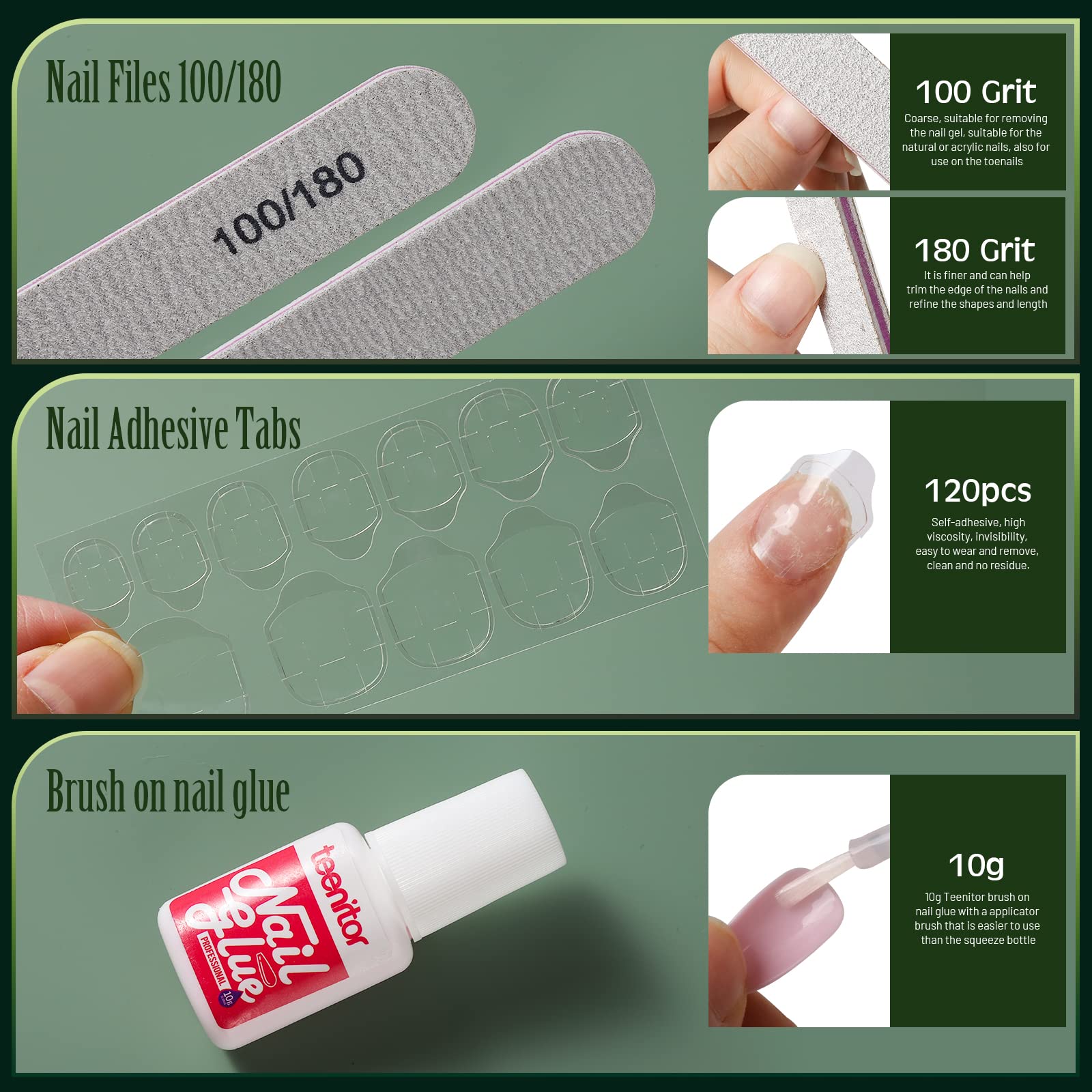 Teenitor no-damage design allows removal without hassle.